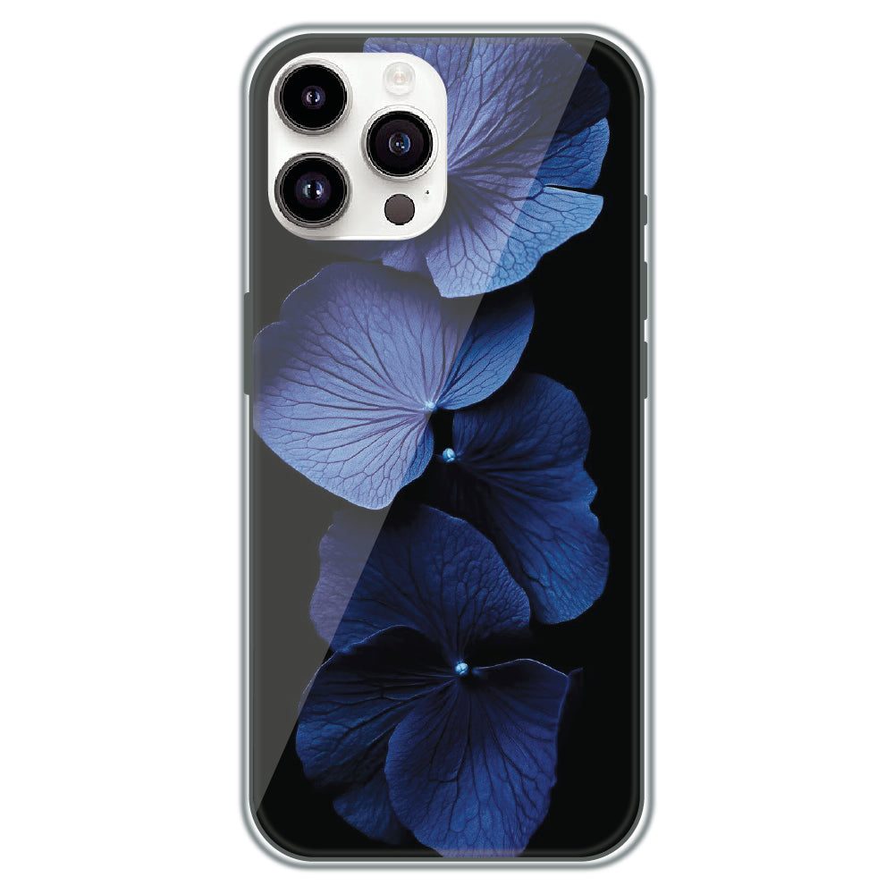Blue Hydrangea - Printed Silicone Case for Apple iPhone 11 Pro Max
