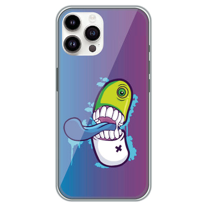 Chomp Pill Monster - Printed Silicone Case for Apple iPhone 11 Pro Max