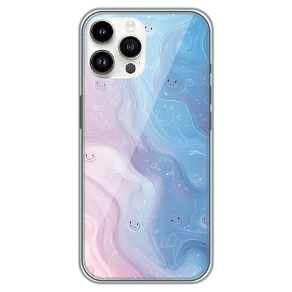 Dreamy Marble Smiles - Printed Silicone Case for Apple iPhone 11 Pro Max