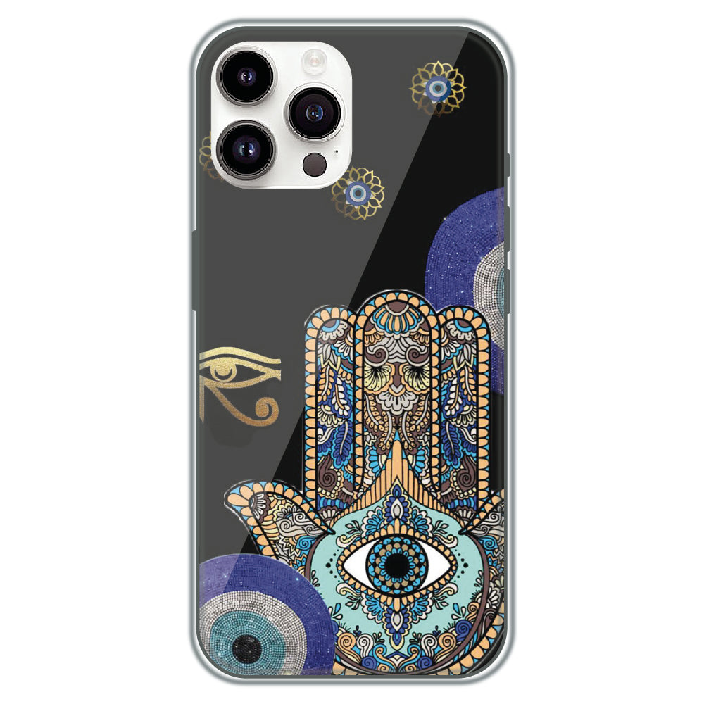 Hamsa Protection - Printed Silicone Case for Apple iPhone 11 Pro Max