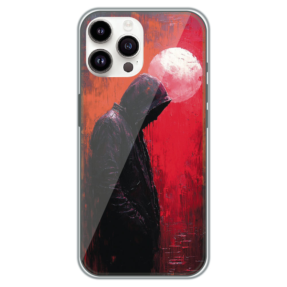 Hooded Silhouette - Printed Silicone Case for Apple iPhone 11 Pro Max