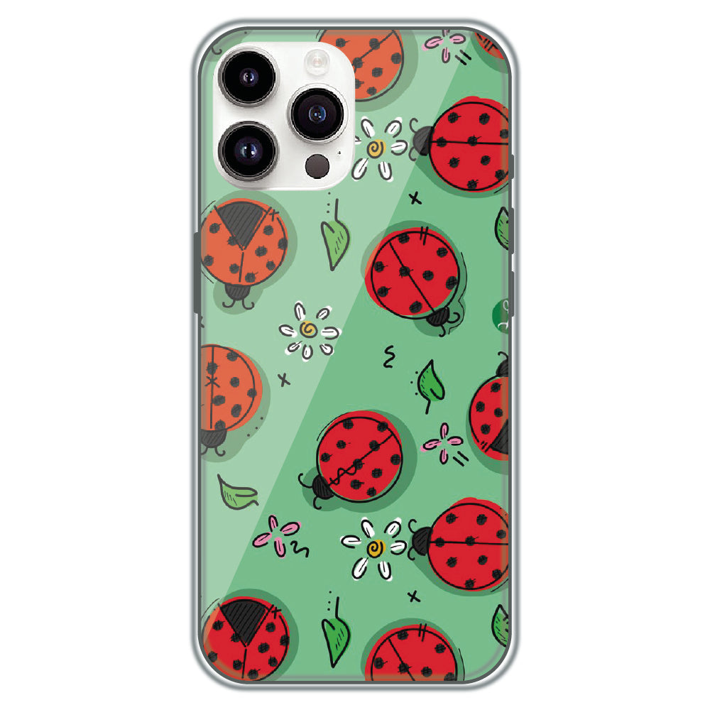 Ladybug Garden - Printed Silicone Case for Apple iPhone 11 Pro Max