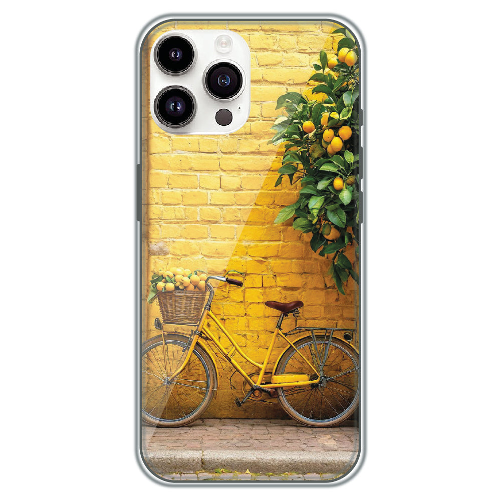 Lemon Grove Bicycle - Printed Silicone Case for Apple iPhone 11 Pro Max