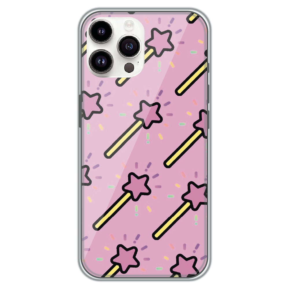 Magic Star Wands - Printed Silicone Case for Apple iPhone 11 Pro Max