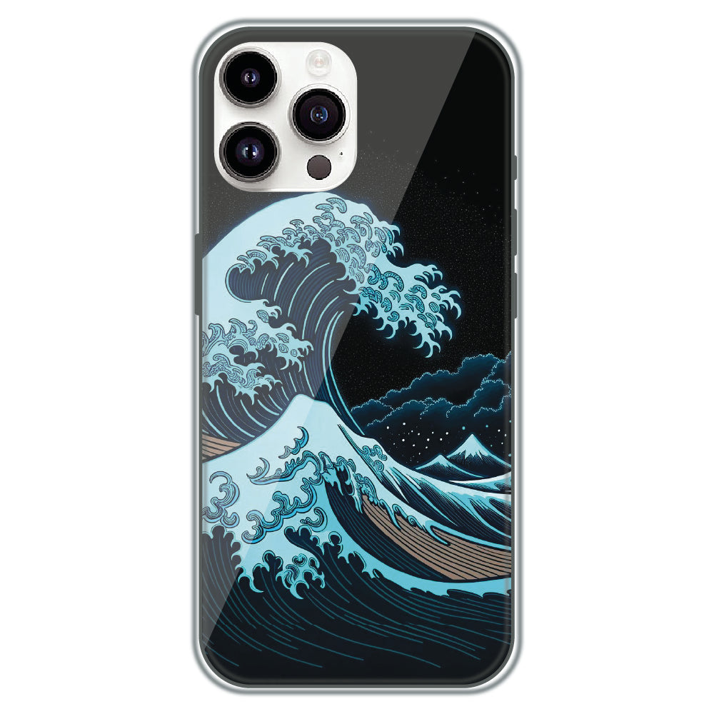 Midnight Tsunami - Printed Silicone Case for Apple iPhone 11 Pro Max