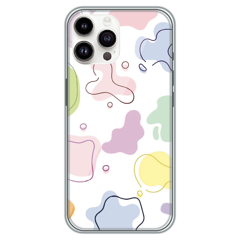 Pastel Splash Patches - Printed Silicone Case for Apple iPhone 11 Pro Max