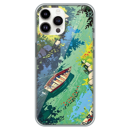 River Journey - Printed Silicone Case for Apple iPhone 11 Pro Max