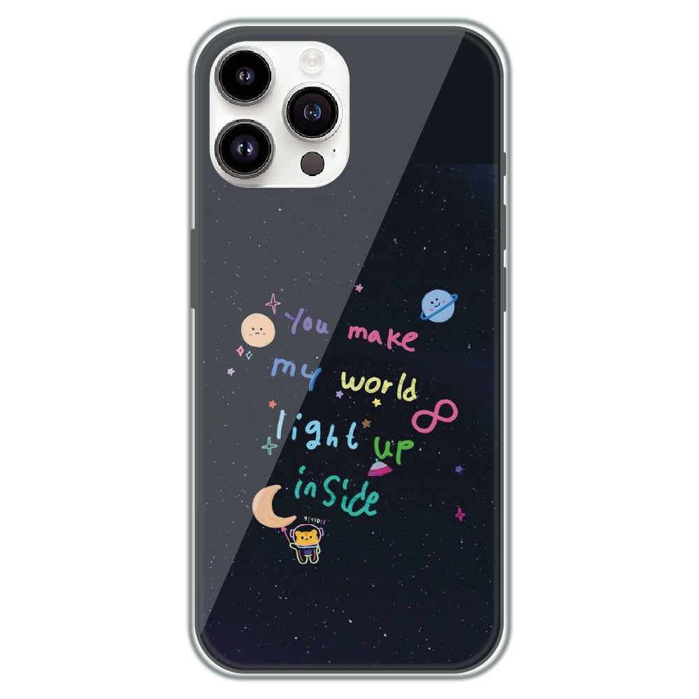 Starlight Love Note - Printed Silicone Case for Apple iPhone 11 Pro Max