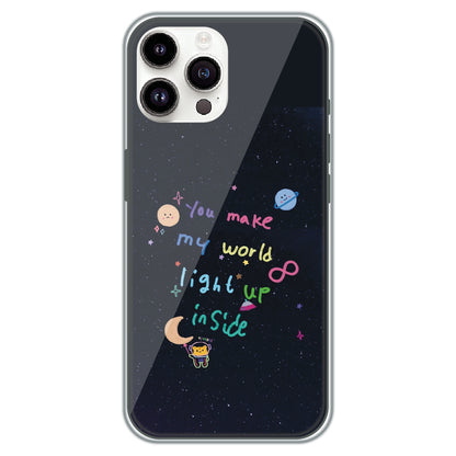 Starlight Love Note - Printed Silicone Case for Apple iPhone 11 Pro Max