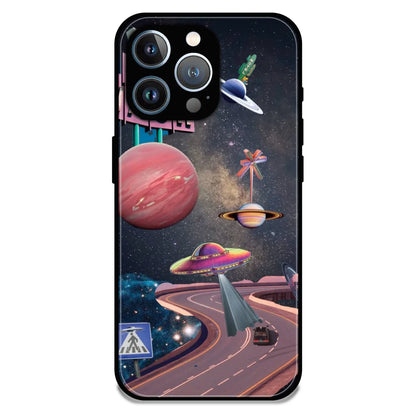 Cosmic Aesthetic - Glossy Metal Silicone Case For Apple iPhone 11 Pro Max
