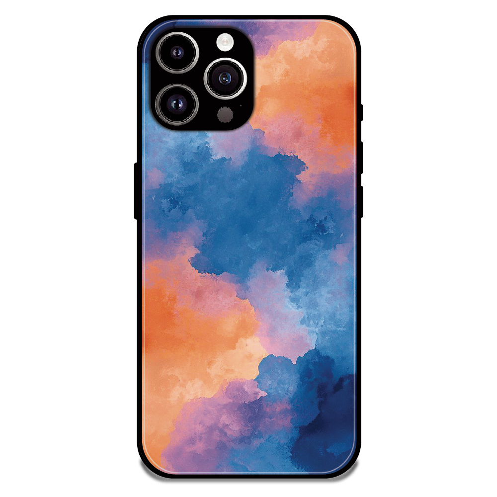 Abstract Pastel Cloud Geometry - Glossy Metal Silicone Case For Apple iPhone 11 Pro Max