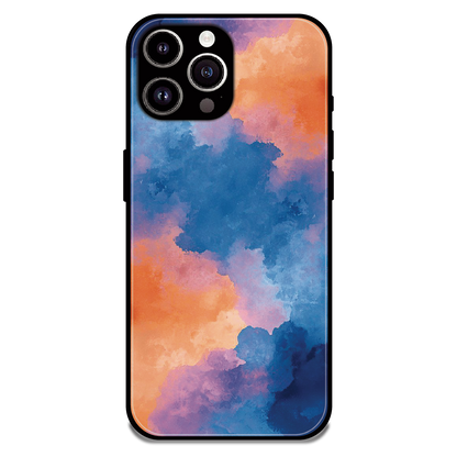 Abstract Pastel Cloud Geometry - Glossy Metal Silicone Case For Apple iPhone 11 Pro Max