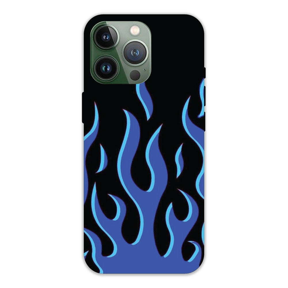 Blue Flames Hard Case For Apple iPhone 11 Pro Max Models