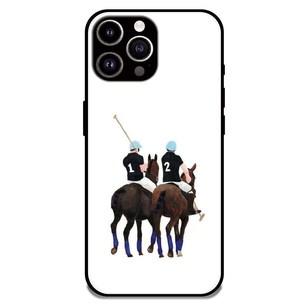 Polo Riders - Glossy Metal Silicone Case For Apple iPhone 11 Pro Max