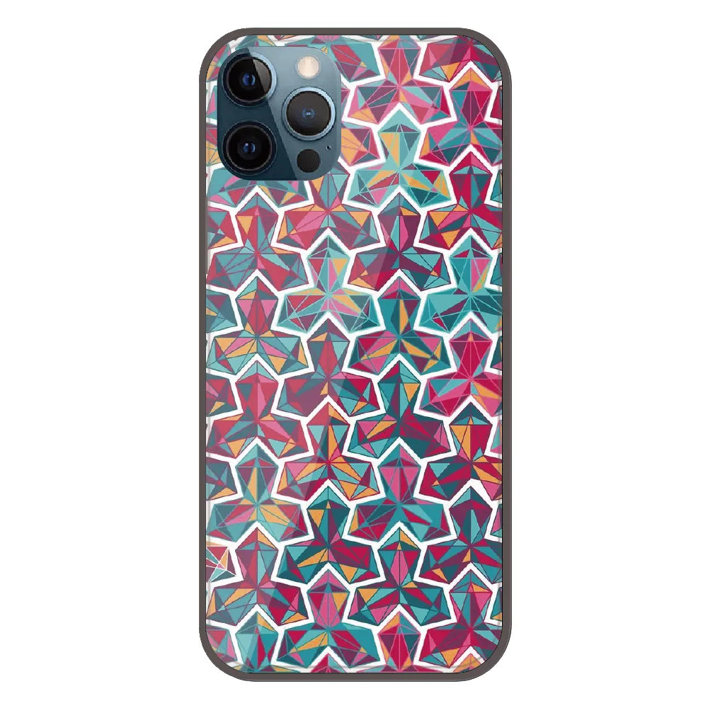 Colorful Abstract - Printed Silicone Case For Apple iPhone 11 Pro Max