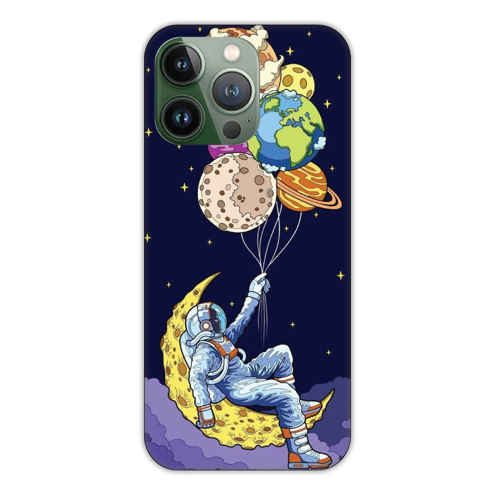 Astronaut & Balloons Hard Case Apple iPhone 11 Pro Max Models