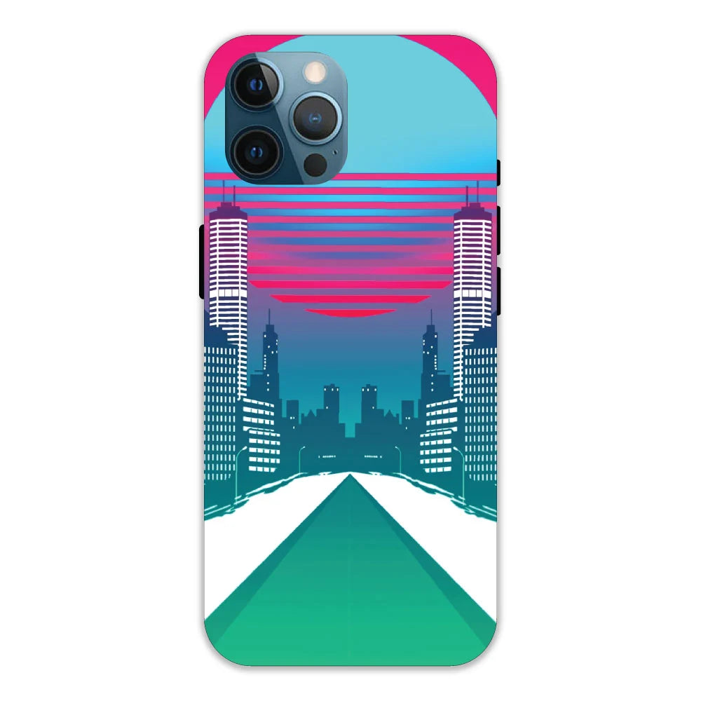 Citylight Synthwave Apple Hard Case Apple iPhone 11 pro Models