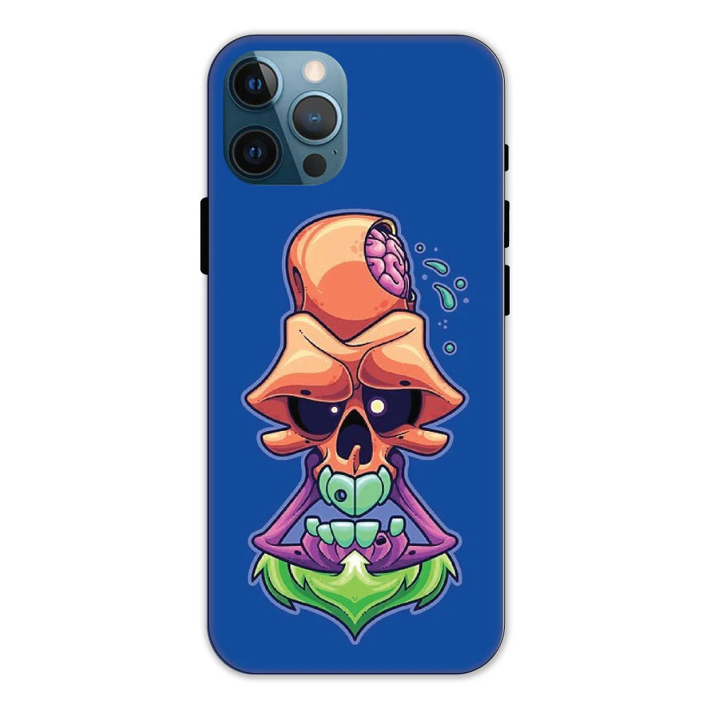 Psychedelic Skull Hard Case Apple iPhone 11 Pro Models