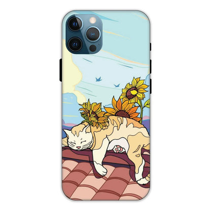 Sleepy Cat Hard Case Apple iPhone 11 Pro Models