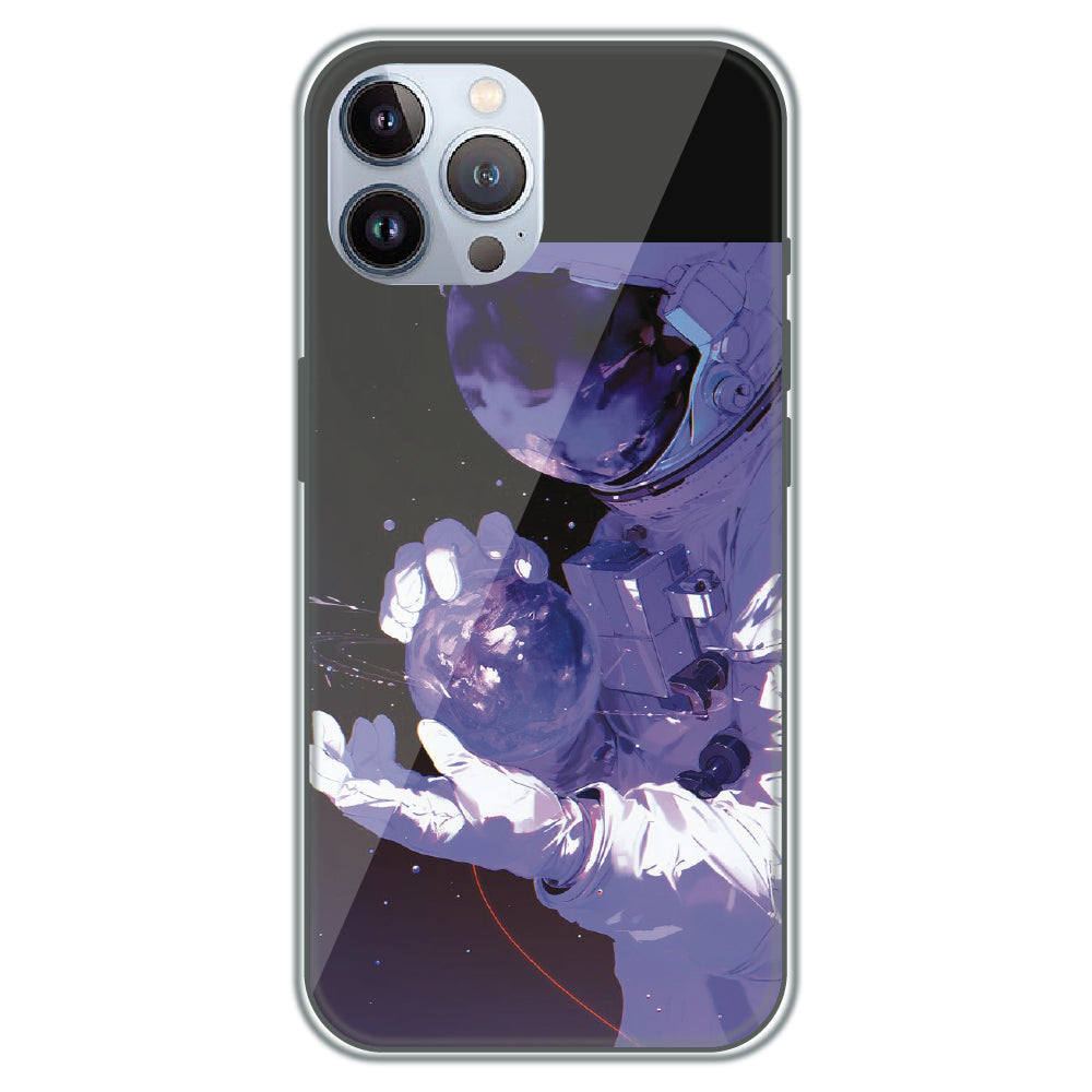 Astronaut in Space - Printed Silicone Case for Apple iPhone 11 Pro