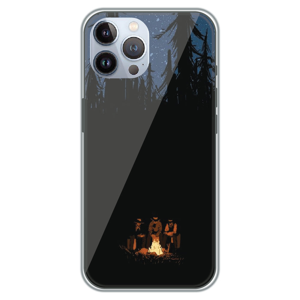 Campfire Night - Printed Silicone Case for Apple iPhone 11 Pro
