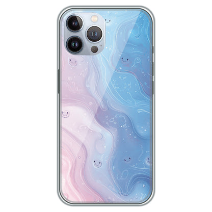 Dreamy Marble Smiles - Printed Silicone Case for Apple iPhone 11 Pro