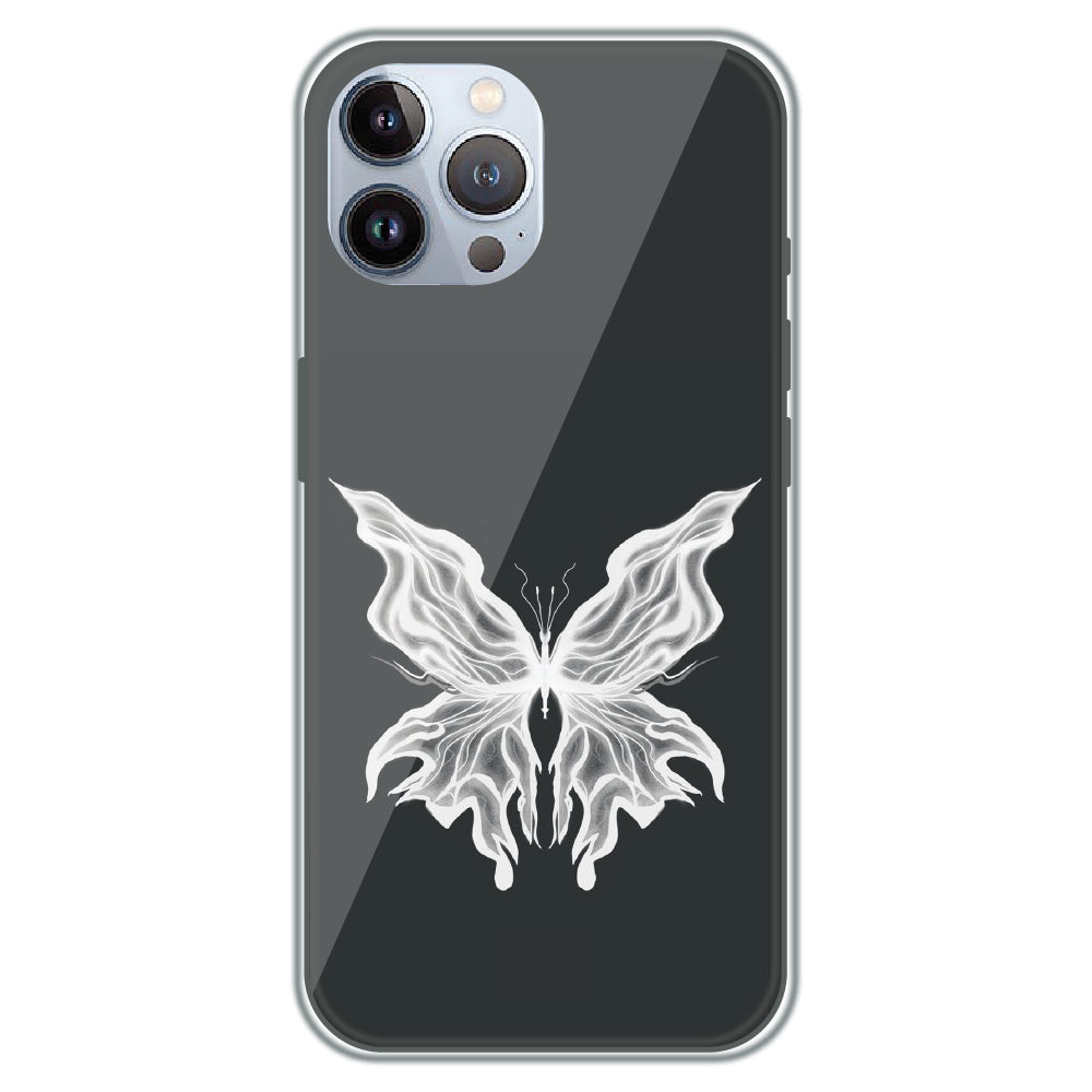 Ghost Butterfly - Printed Silicone Case for Apple iPhone 11 Pro