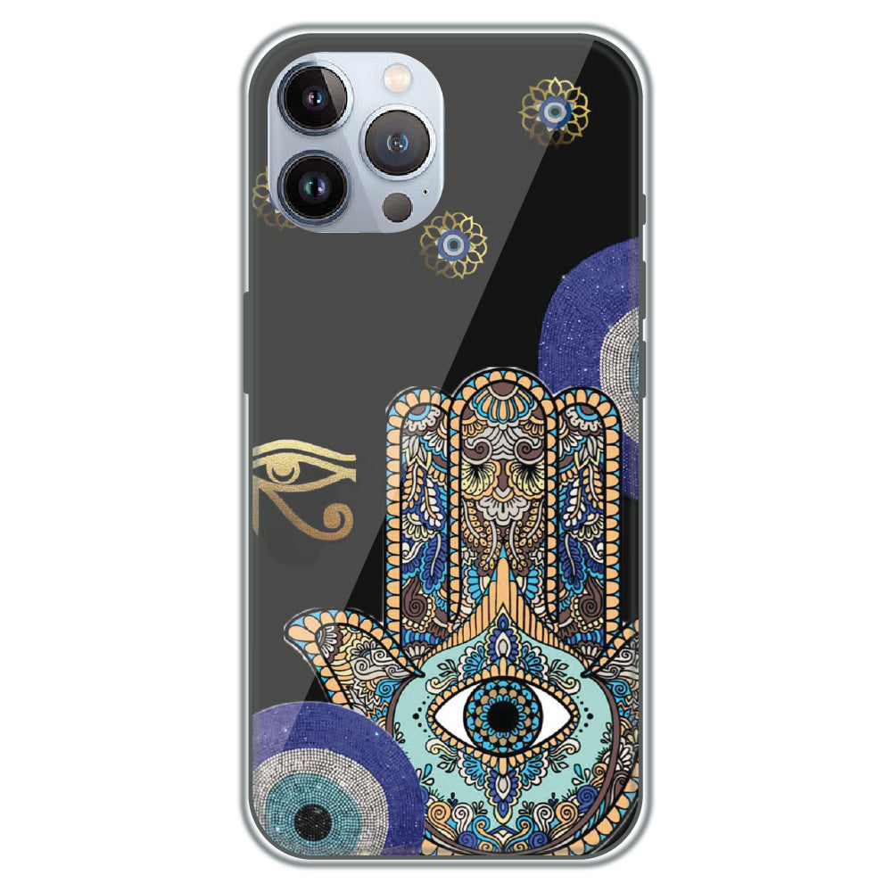 Hamsa Protection - Printed Silicone Case for Apple iPhone 11 Pro