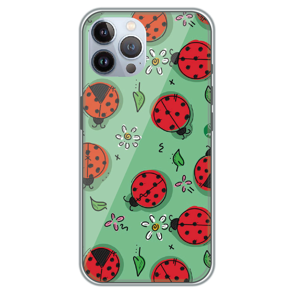 Ladybug Garden - Printed Silicone Case for Apple iPhone 11 Pro