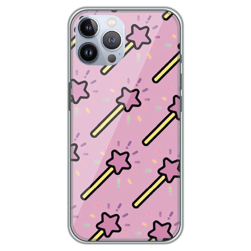 Magic Star Wands - Printed Silicone Case for Apple iPhone 11 Pro