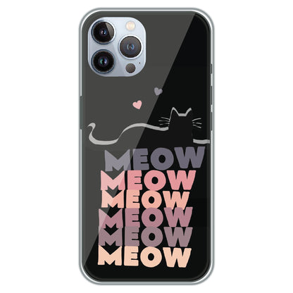 Meow Meow Meow - Printed Silicone Case for Apple iPhone 11 Pro