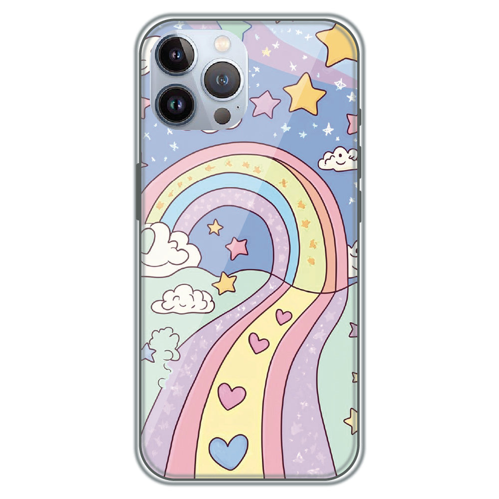 Rainbow Path - Printed Silicone Case for Apple iPhone 11 Pro
