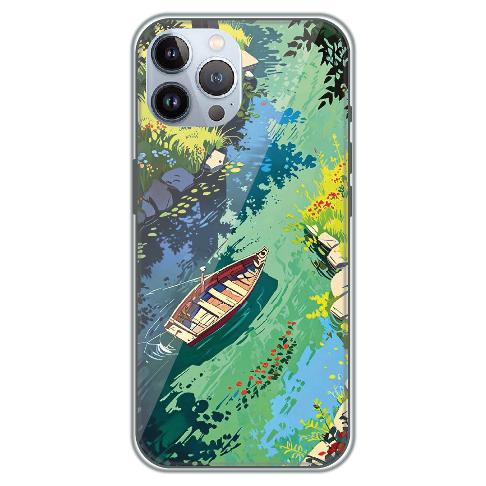 River Journey - Printed Silicone Case for Apple iPhone 11 Pro