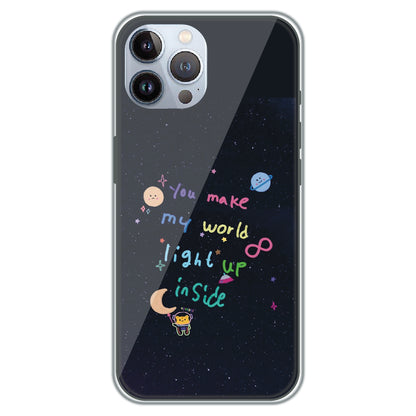 Starlight Love Note - Printed Silicone Case for Apple iPhone 11 Pro