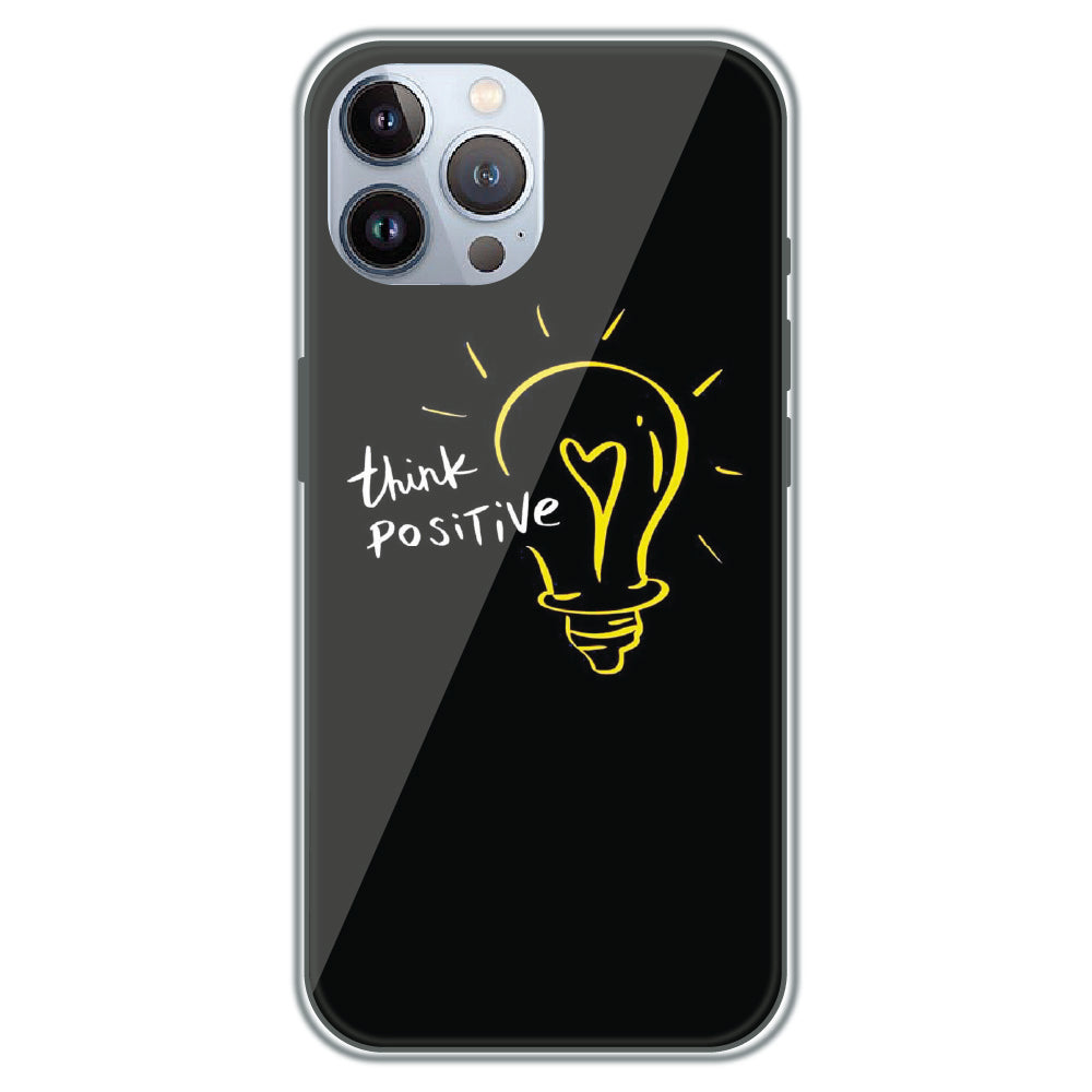 Think Positive - Printed Silicone Case for Apple iPhone 11 Pro