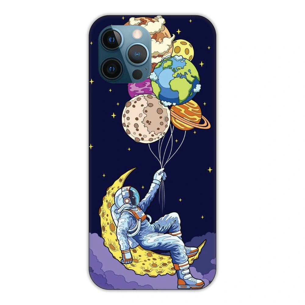 Astronaut & Balloons Hard Case Apple iPhone 11 Pro Models