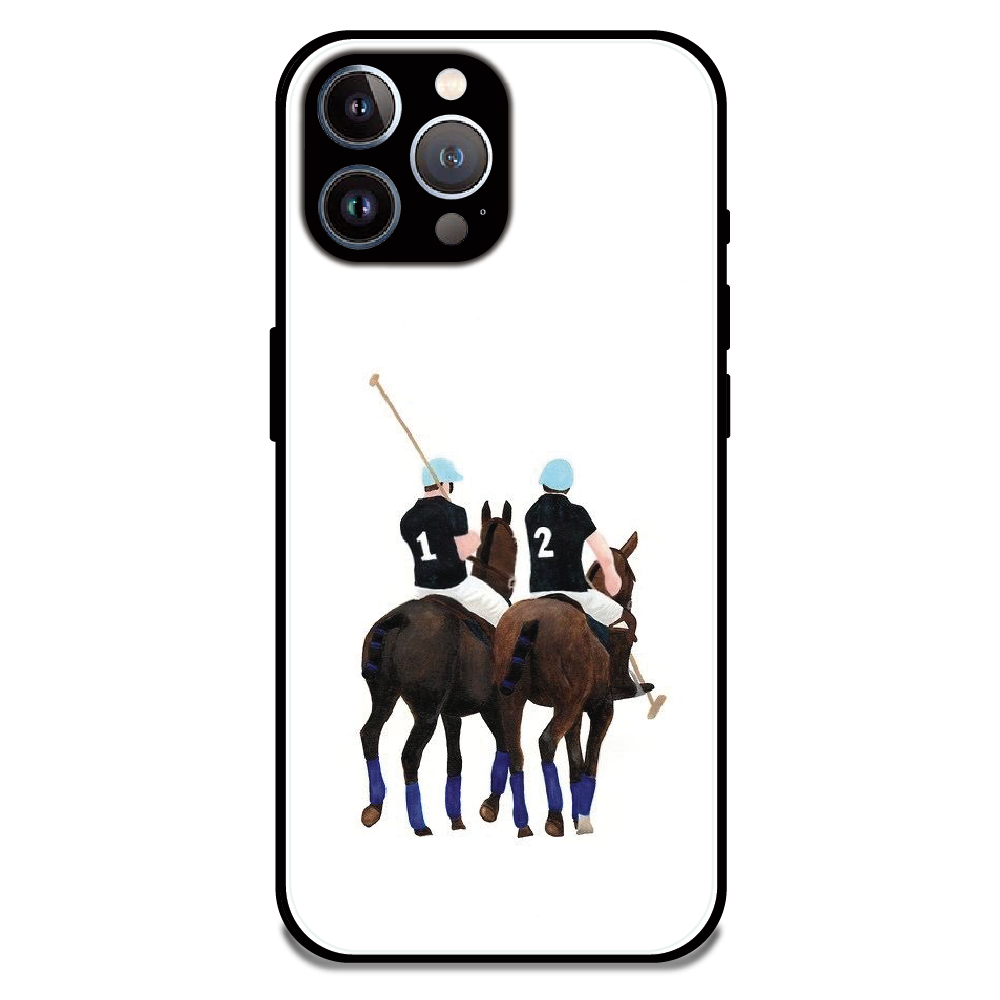 Polo Riders - Glossy Metal Silicone Case For Apple iPhone 11 Pro