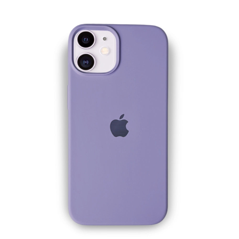 Lavender Liquid Silicone Case For Apple iPhone 11
