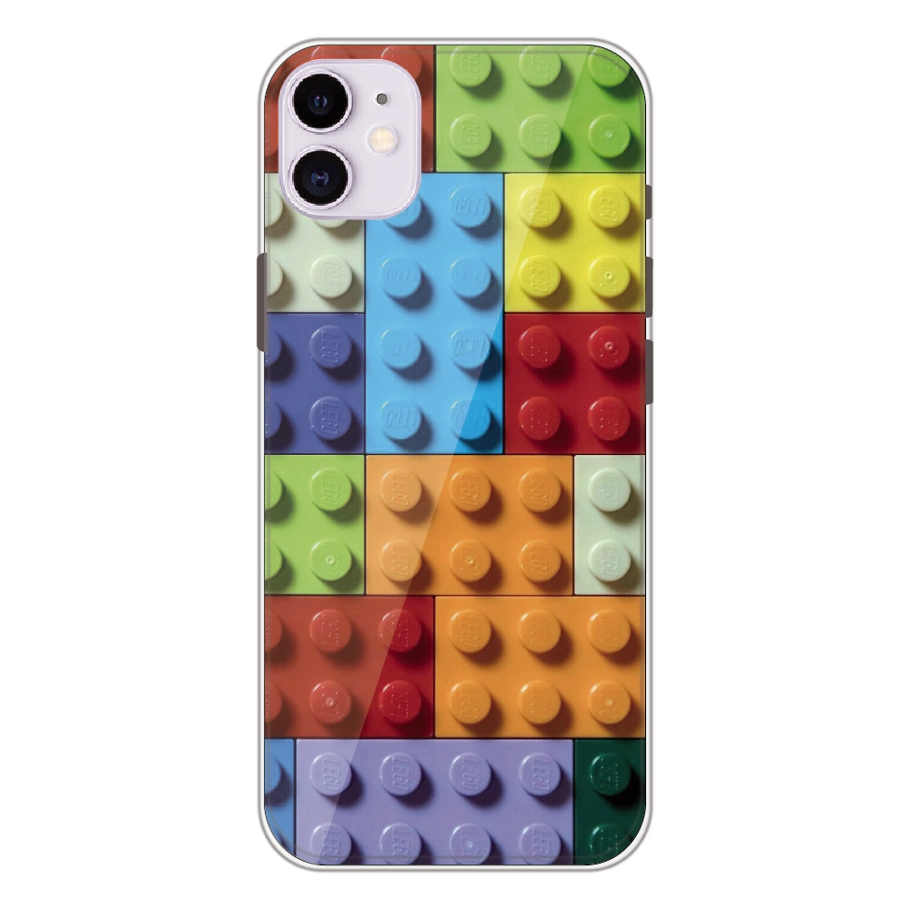 3D Brick Texture - Printed Silicone Case For Apple iPhone 11