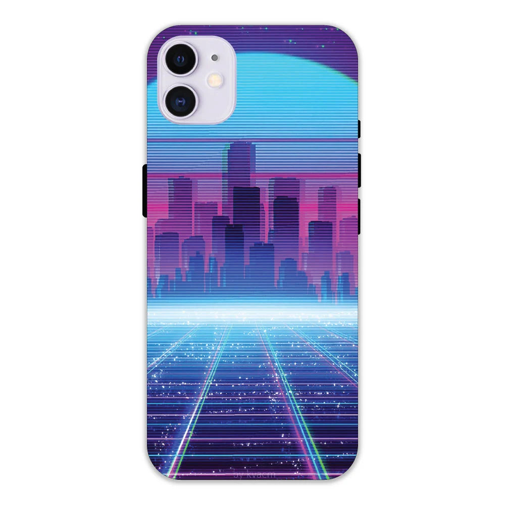 Cityscape Synthwave Hard Case Apple iPhone 11 Models