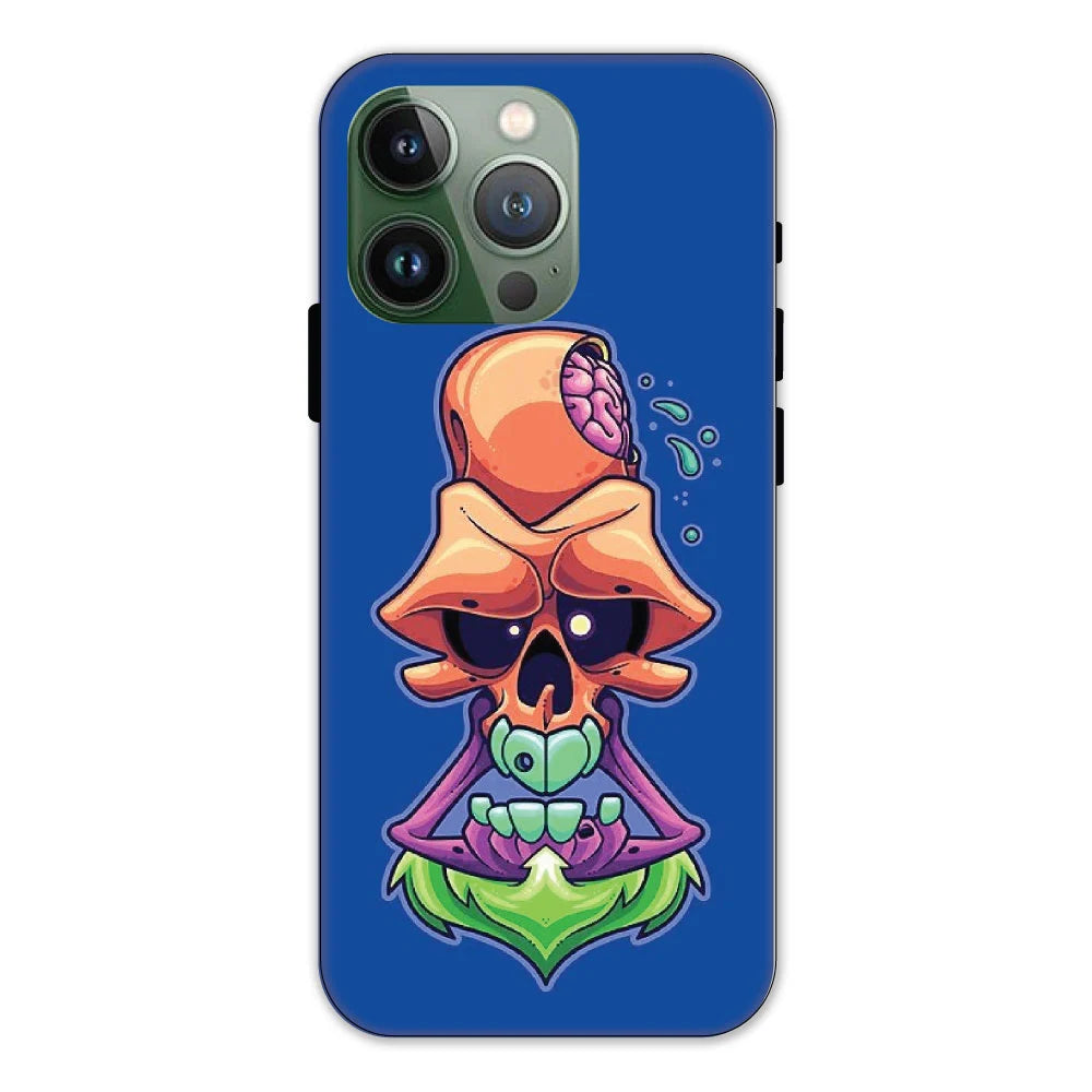 Psychedelic Skull Hard Case Apple iPhone 11 Pro Max Models