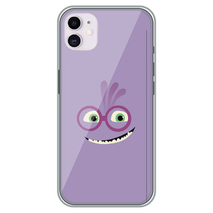 Grinning Purple Monster - Printed Silicone Case for Apple iPhone 11