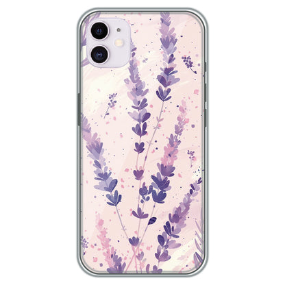 Lavender Fields - Printed Silicone Case for Apple iPhone 11