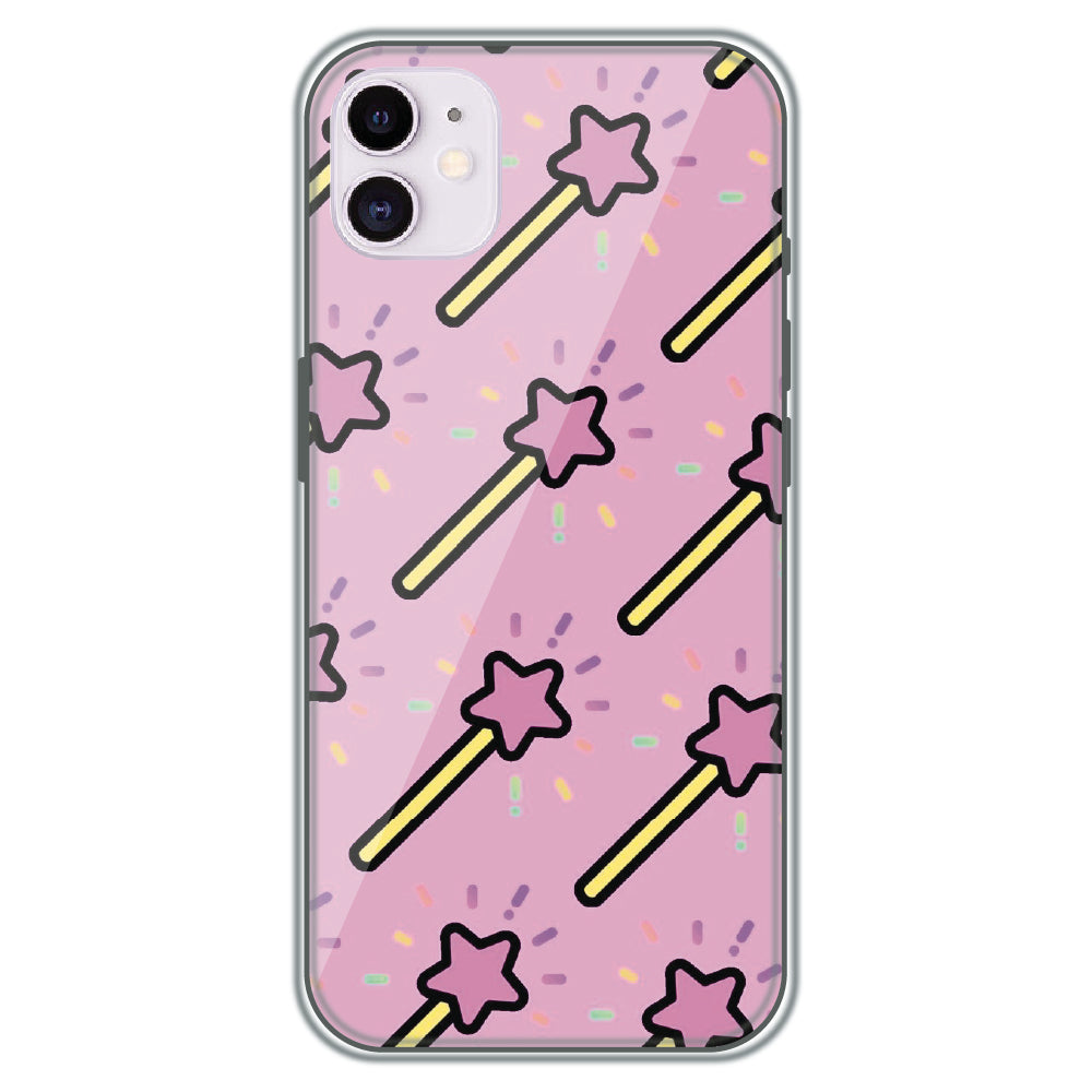 Magic Star Wands - Printed Silicone Case for Apple iPhone 11
