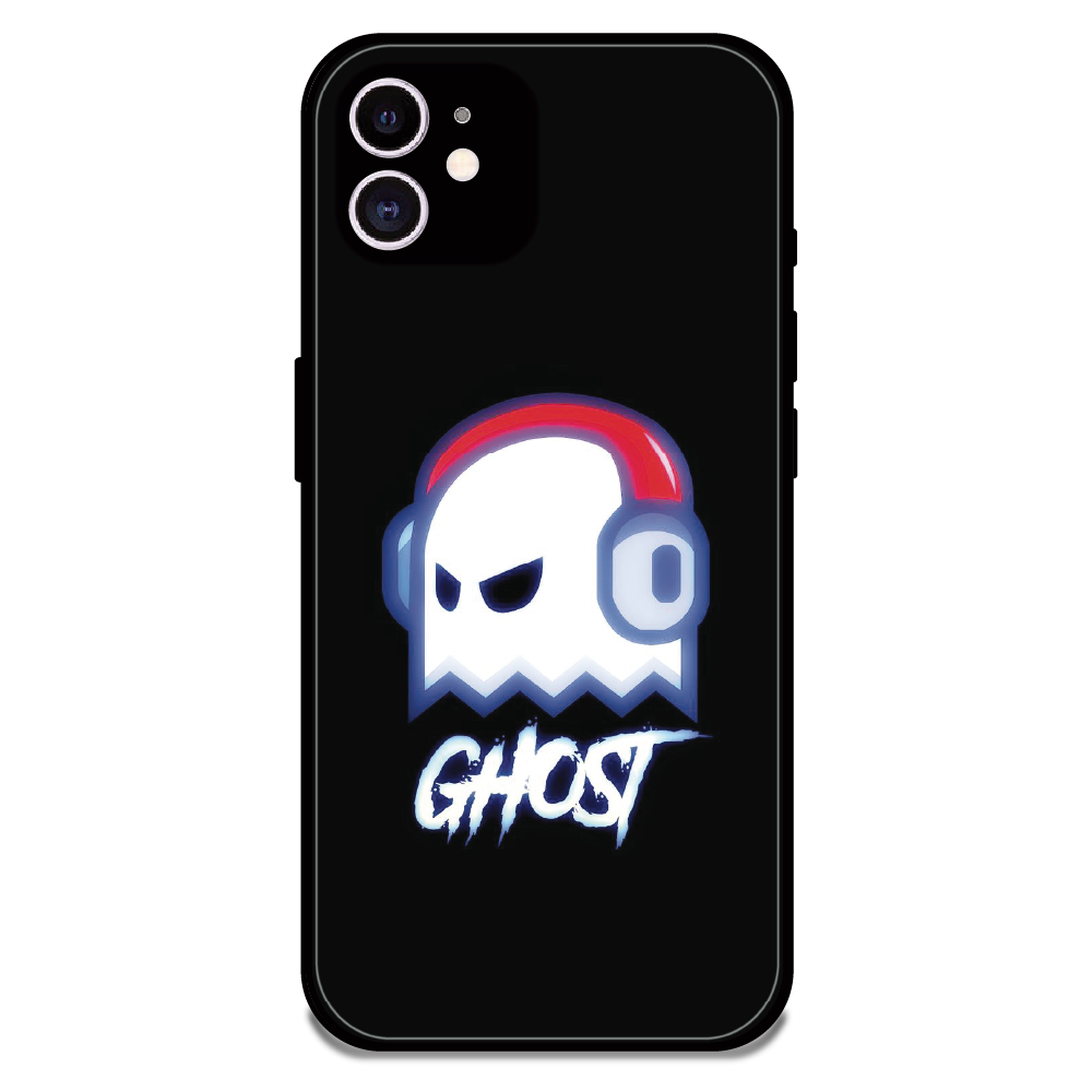Neon Ghost Music Aesthetic - Glossy Metal Silicone Case For Apple iPhone 11