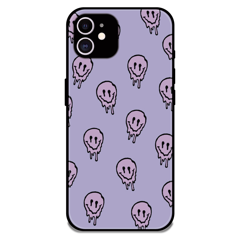 Funny Ghost - Glossy Metal Silicone Case For Apple iPhone 11