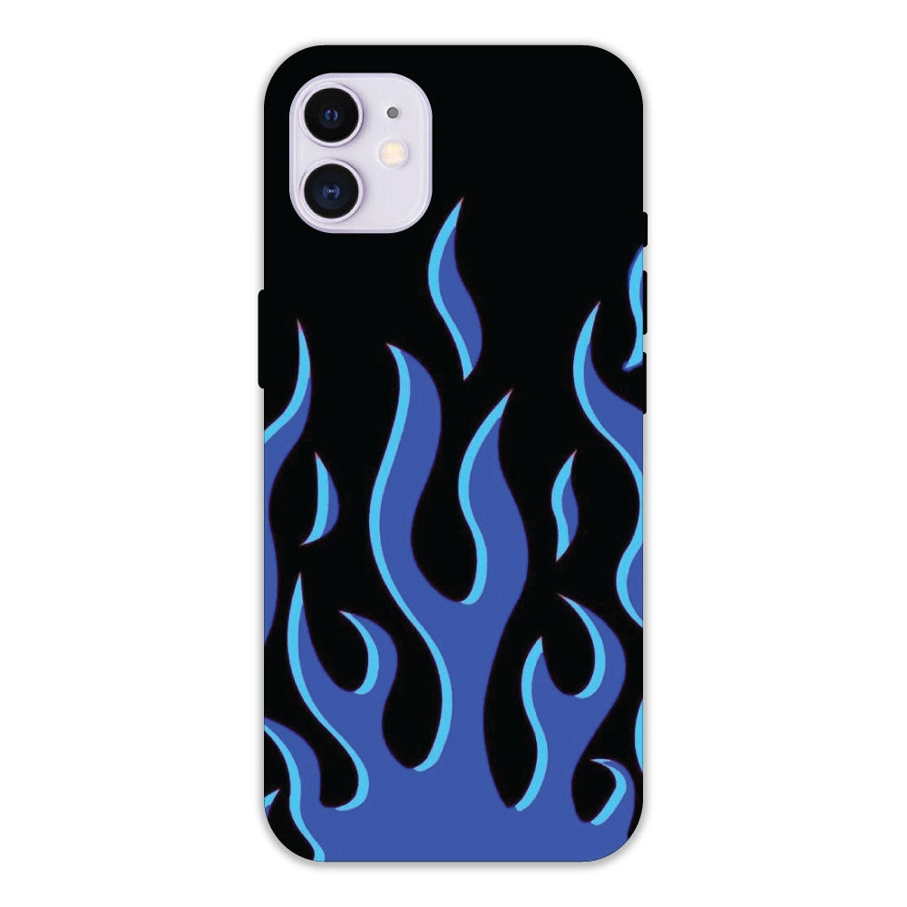 Blue Flames Hard Case For Apple iPhone 11 Models