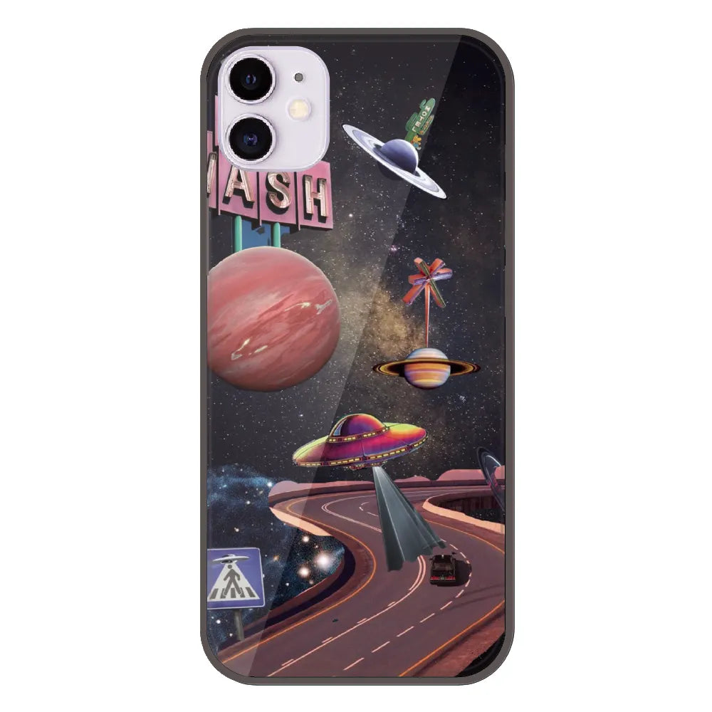 Cosmic Aesthetic - Printed Silicone Case For Apple iPhone 11