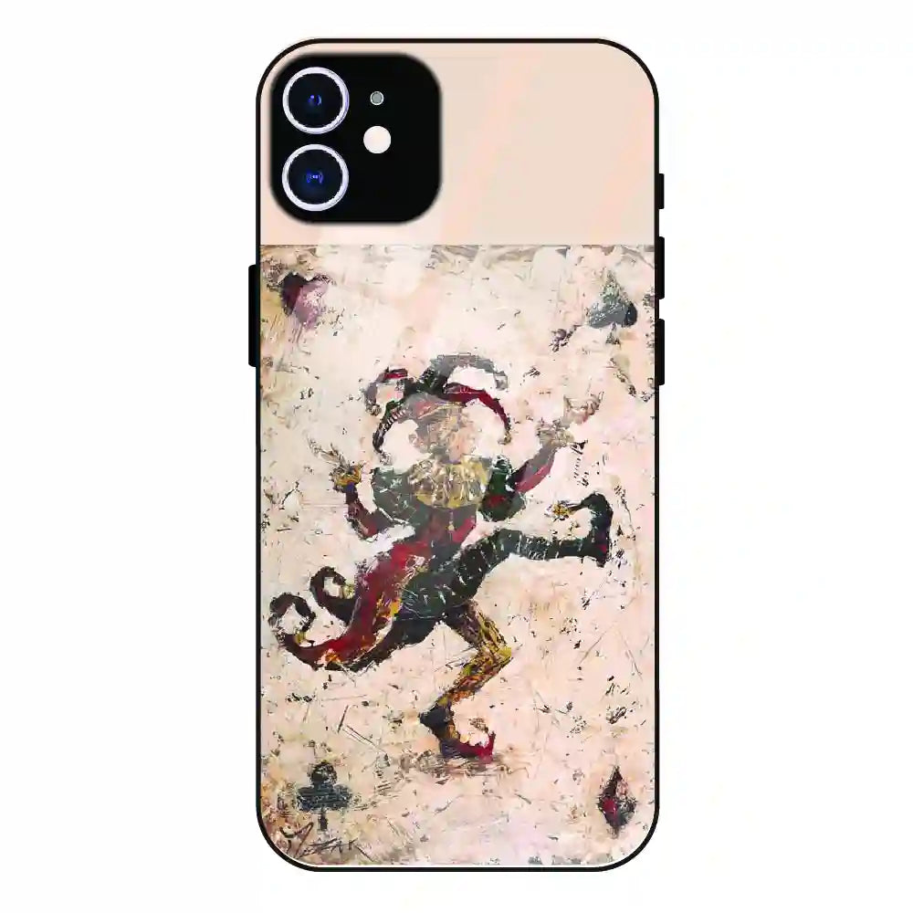 Abstract Dancing Figure Art - Glass Case For Apple iPhone 12
