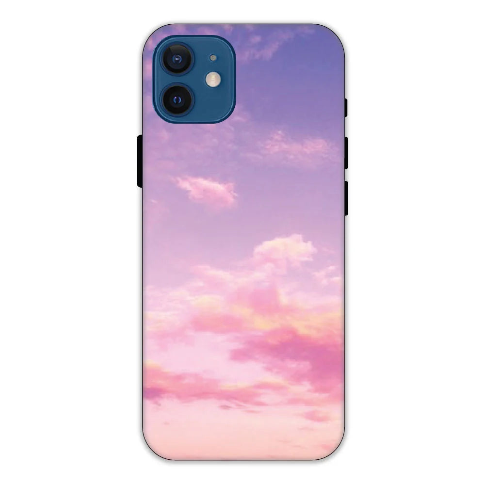 Pink Clouds Hard Case Apple iPhone 12 Mini Models